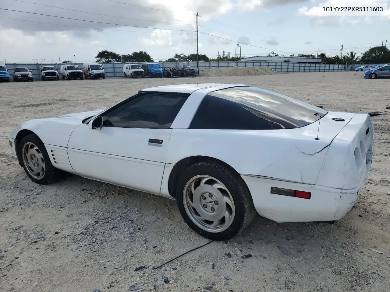 1994 Chevrolet Corvette VIN: 1G1YY22PXR5111603 Lot: 55563565