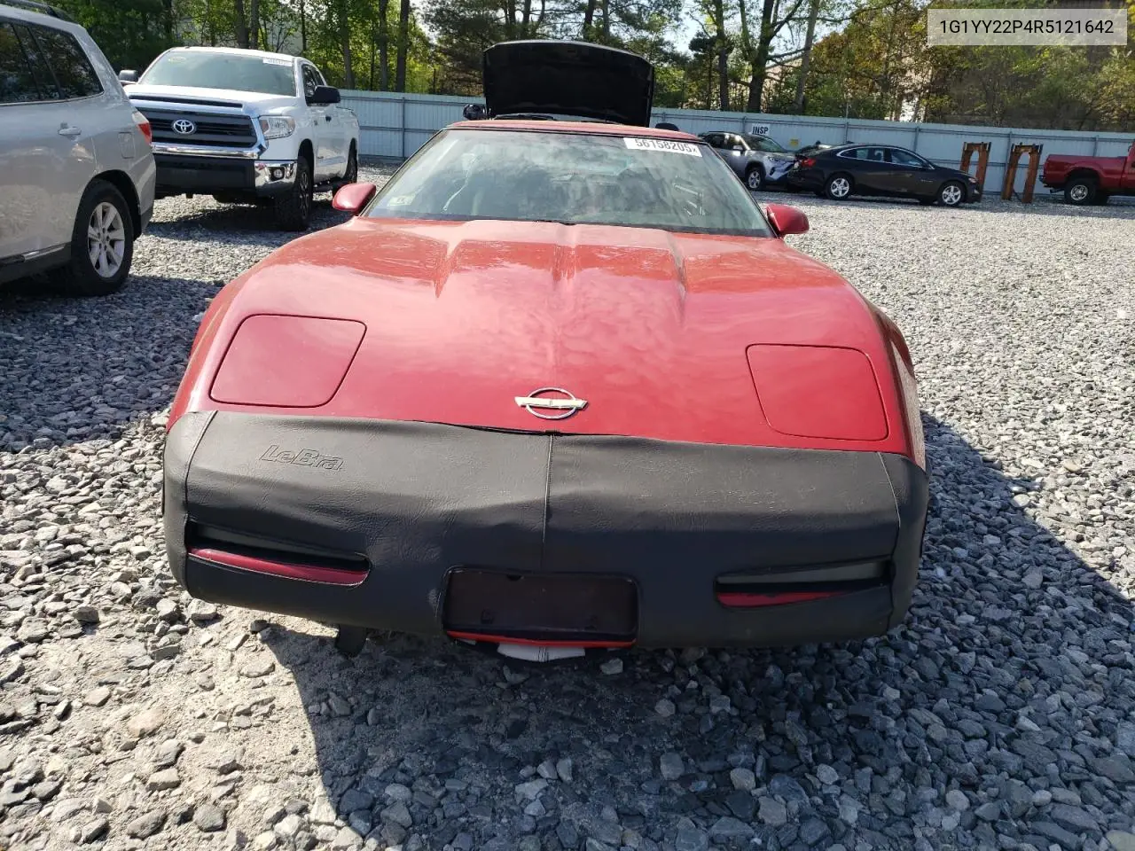 1994 Chevrolet Corvette VIN: 1G1YY22P4R5121642 Lot: 56158205