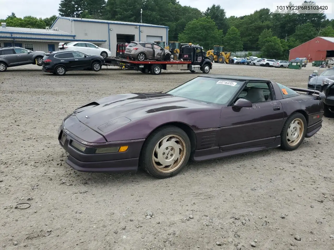 1994 Chevrolet Corvette VIN: 1G1YY22P6R5103420 Lot: 63216335