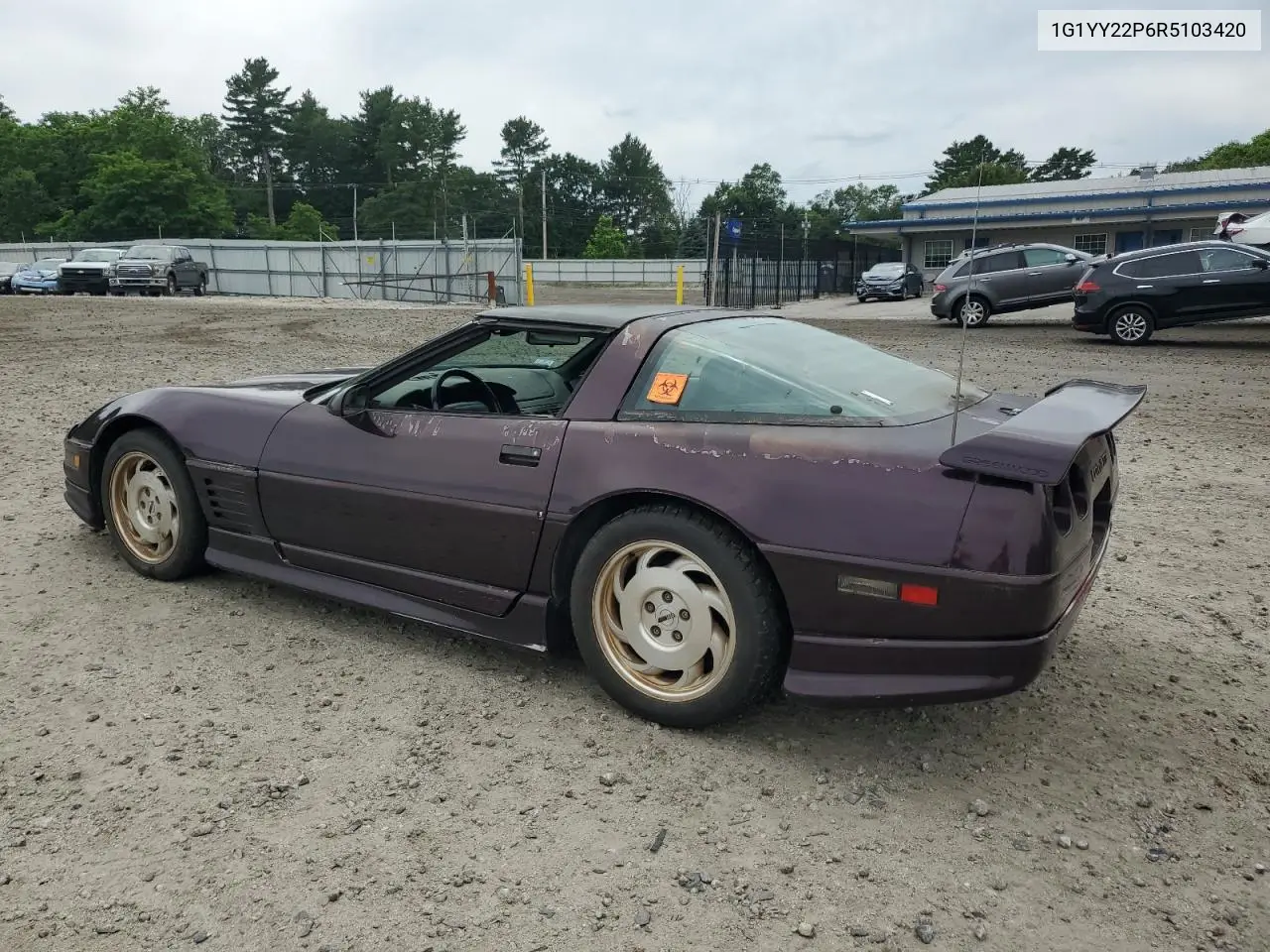 1994 Chevrolet Corvette VIN: 1G1YY22P6R5103420 Lot: 63216335