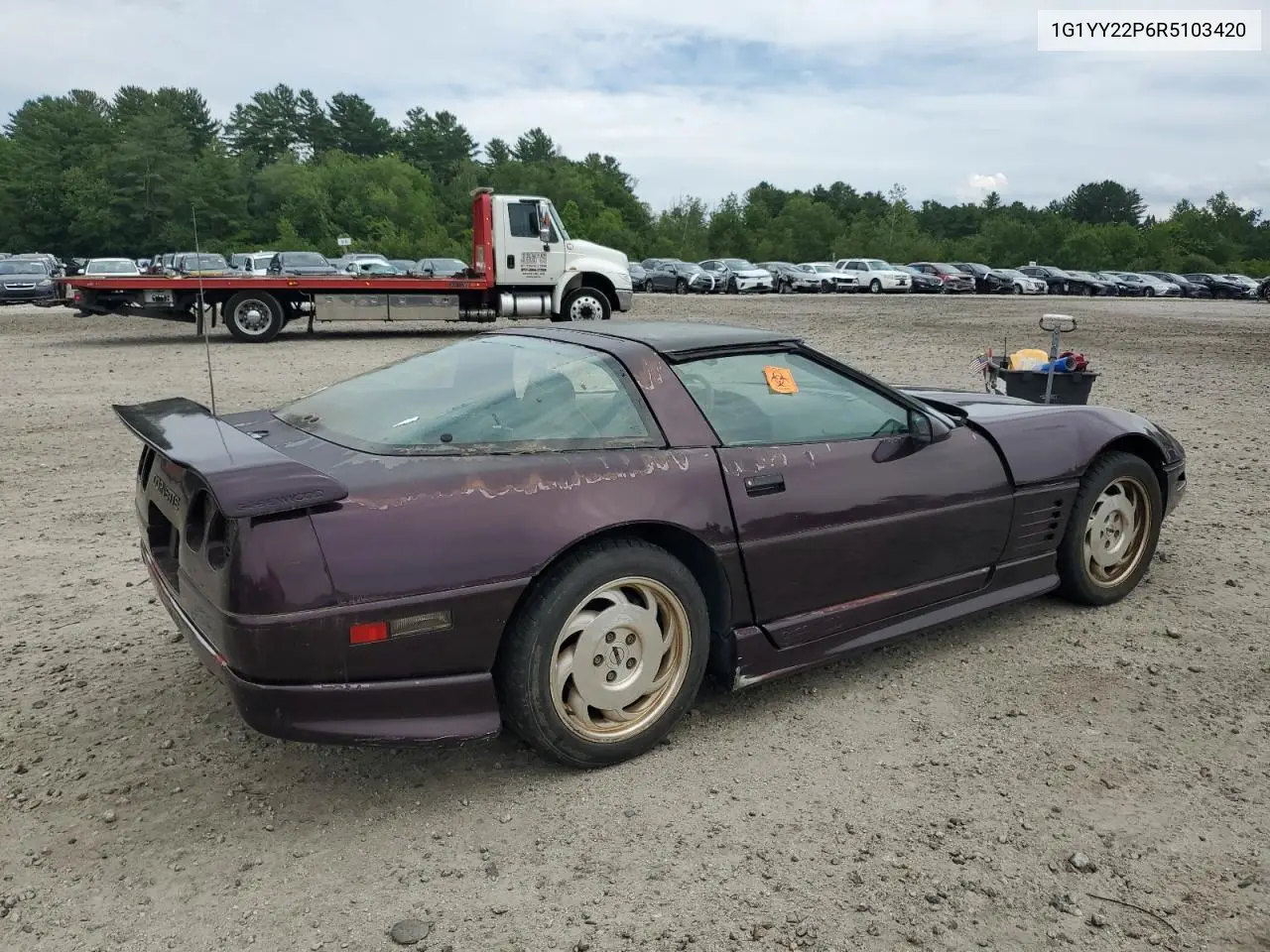 1994 Chevrolet Corvette VIN: 1G1YY22P6R5103420 Lot: 63216335