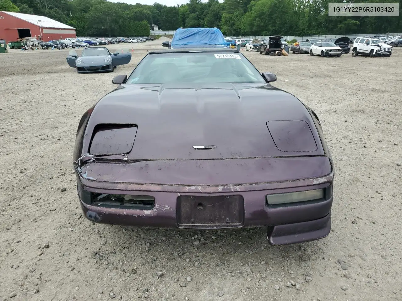 1994 Chevrolet Corvette VIN: 1G1YY22P6R5103420 Lot: 63216335