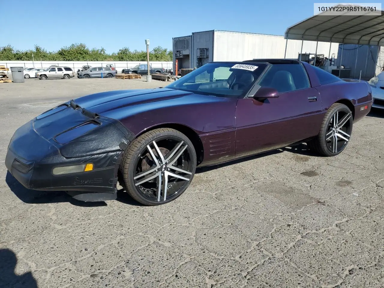 1994 Chevrolet Corvette VIN: 1G1YY22P9R5116761 Lot: 65645935