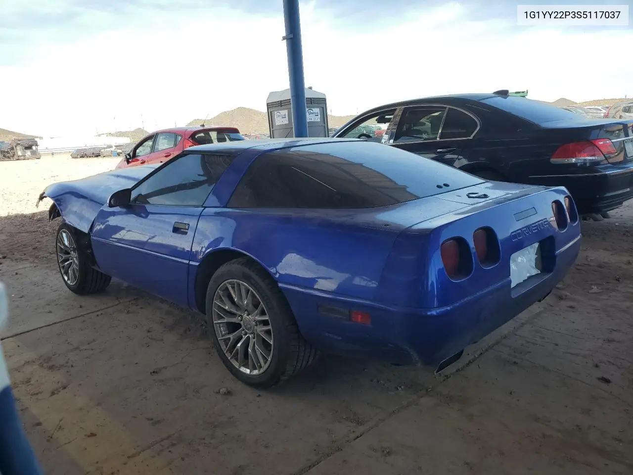 1995 Chevrolet Corvette VIN: 1G1YY22P3S5117037 Lot: 55165195