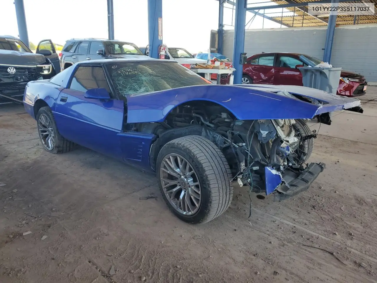 1995 Chevrolet Corvette VIN: 1G1YY22P3S5117037 Lot: 55165195