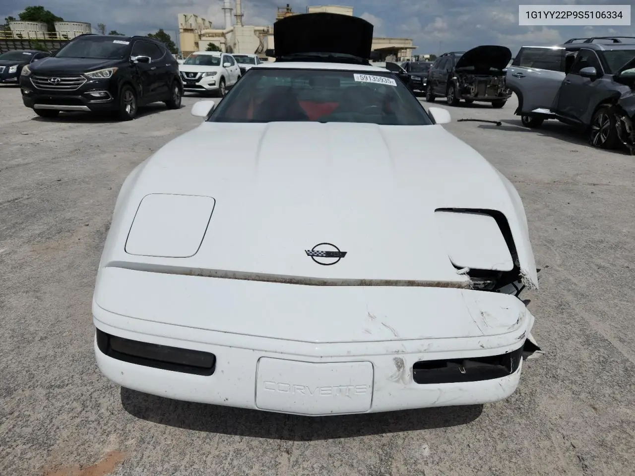 1995 Chevrolet Corvette VIN: 1G1YY22P9S5106334 Lot: 59135935