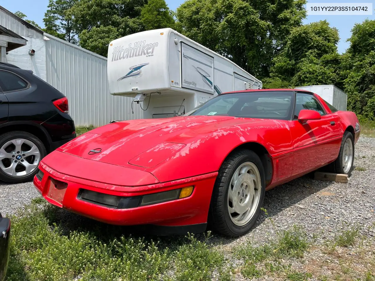 1995 Chevrolet Corvette VIN: 1G1YY22P3S5104742 Lot: 60412655