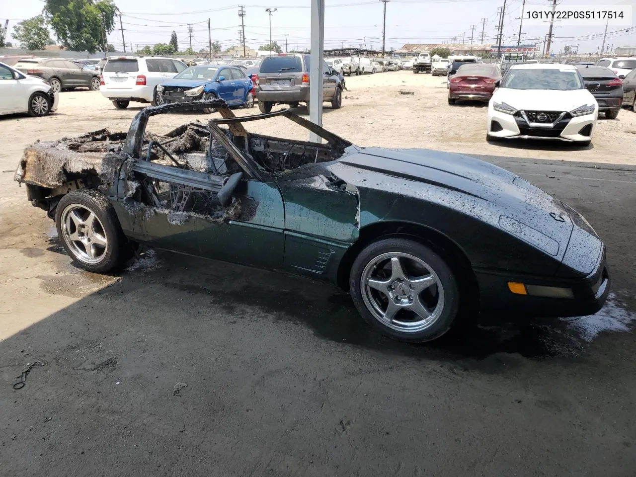 1995 Chevrolet Corvette VIN: 1G1YY22P0S5117514 Lot: 63031744