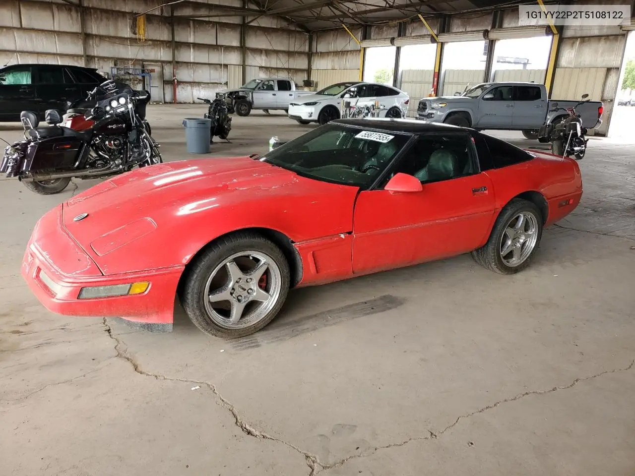 1996 Chevrolet Corvette VIN: 1G1YY22P2T5108122 Lot: 55877555