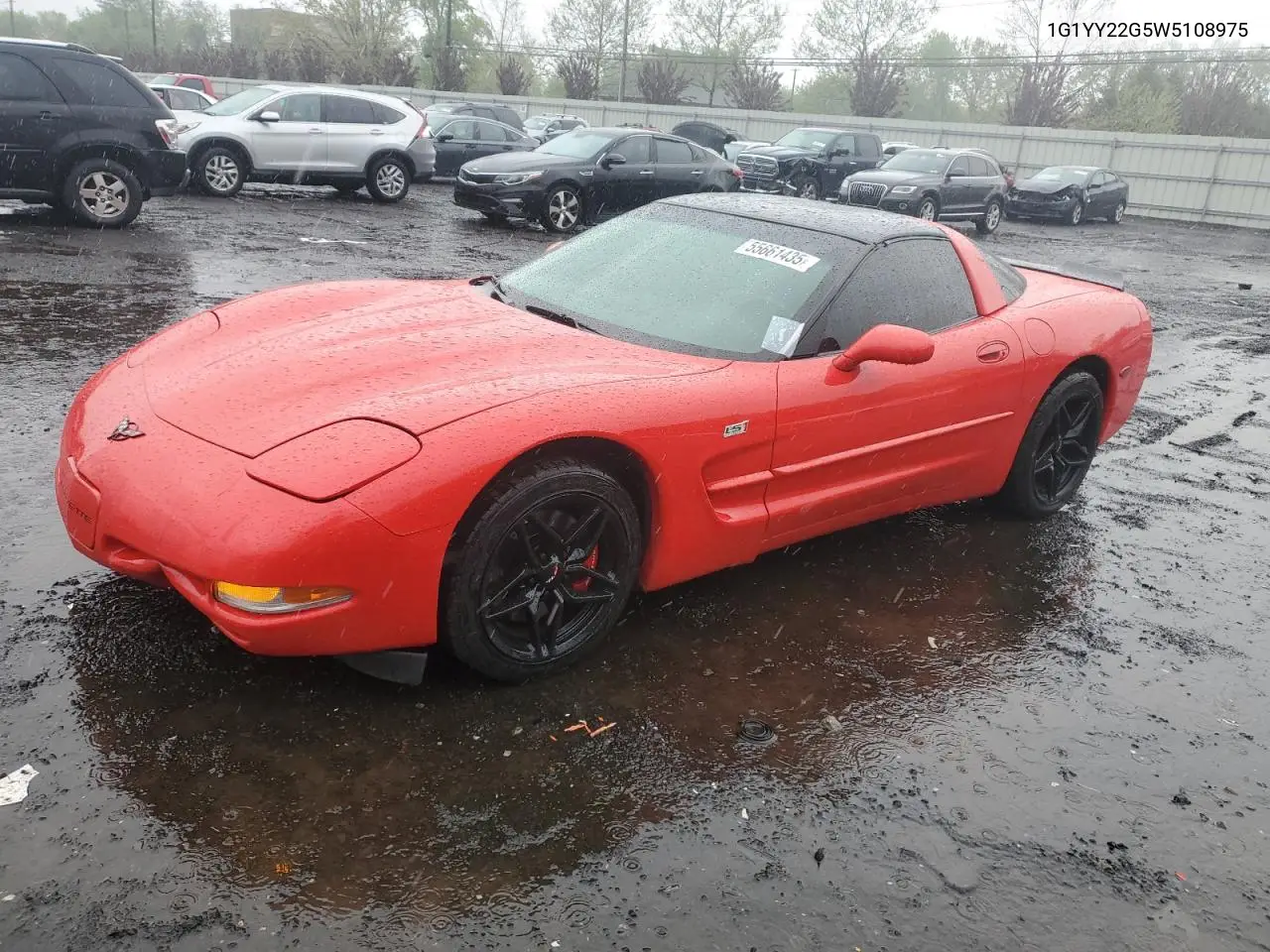 1998 Chevrolet Corvette VIN: 1G1YY22G5W5108975 Lot: 55661435