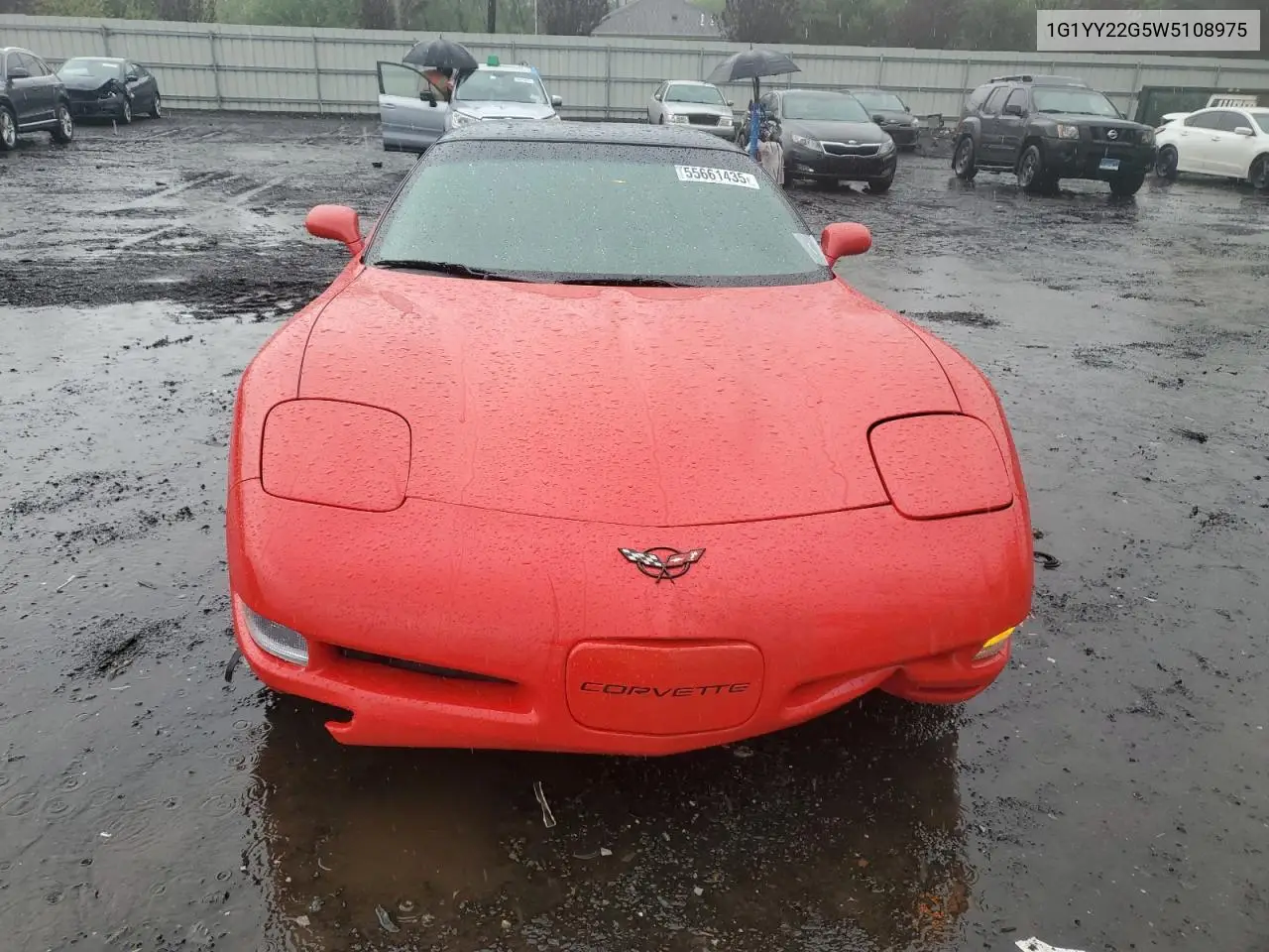 1998 Chevrolet Corvette VIN: 1G1YY22G5W5108975 Lot: 55661435