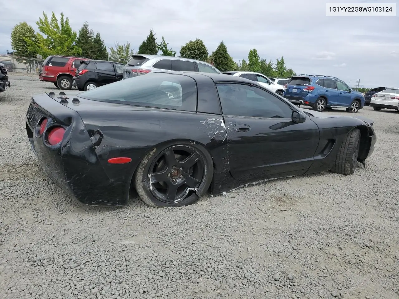 1998 Chevrolet Corvette VIN: 1G1YY22G8W5103124 Lot: 65482815