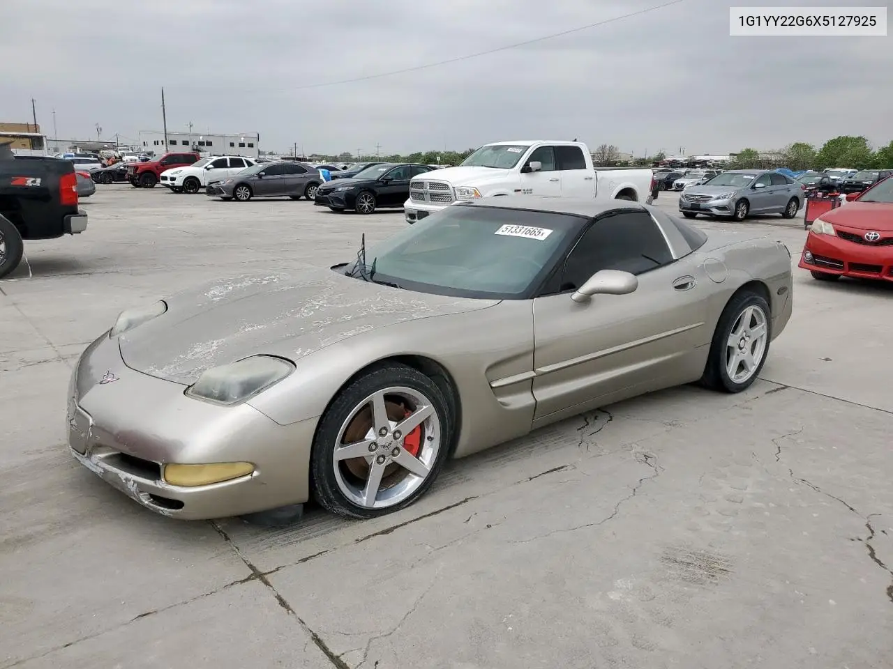 1999 Chevrolet Corvette VIN: 1G1YY22G6X5127925 Lot: 51331665