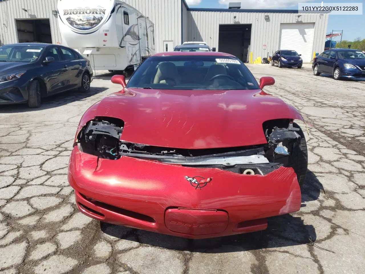 1999 Chevrolet Corvette VIN: 1G1YY22G0X5122283 Lot: 55505165