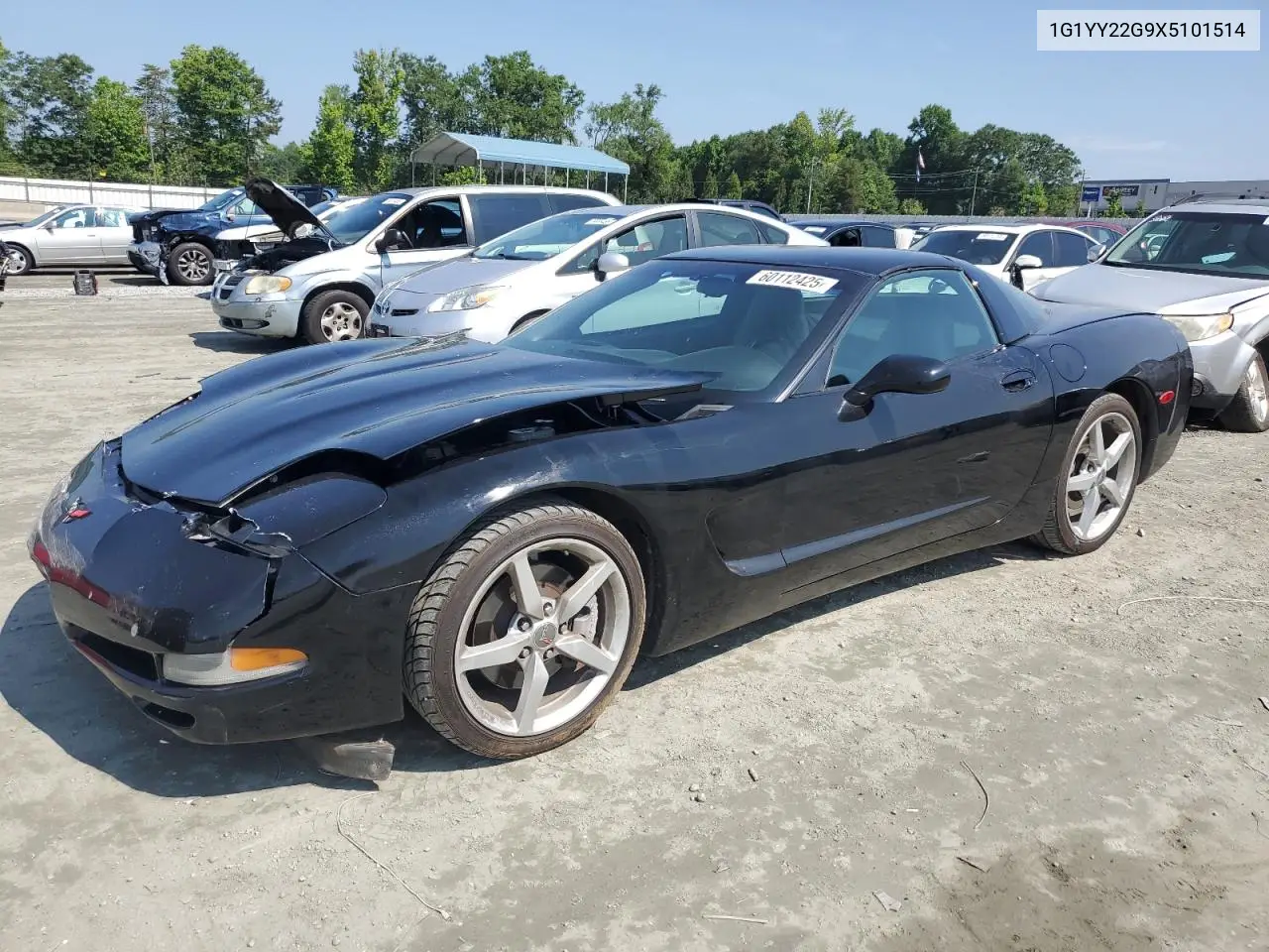 1999 Chevrolet Corvette VIN: 1G1YY22G9X5101514 Lot: 60112425