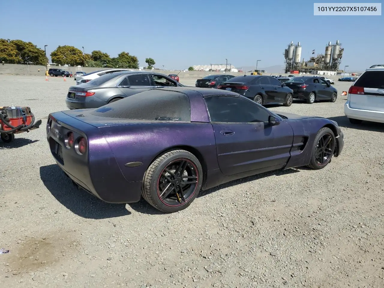 1999 Chevrolet Corvette VIN: 1G1YY22G7X5107456 Lot: 61640545