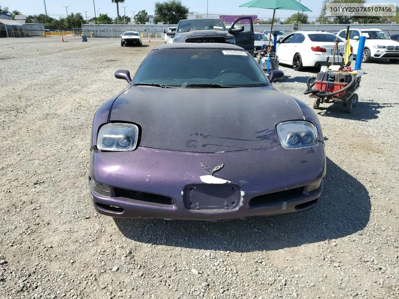 1999 Chevrolet Corvette VIN: 1G1YY22G7X5107456 Lot: 61640545
