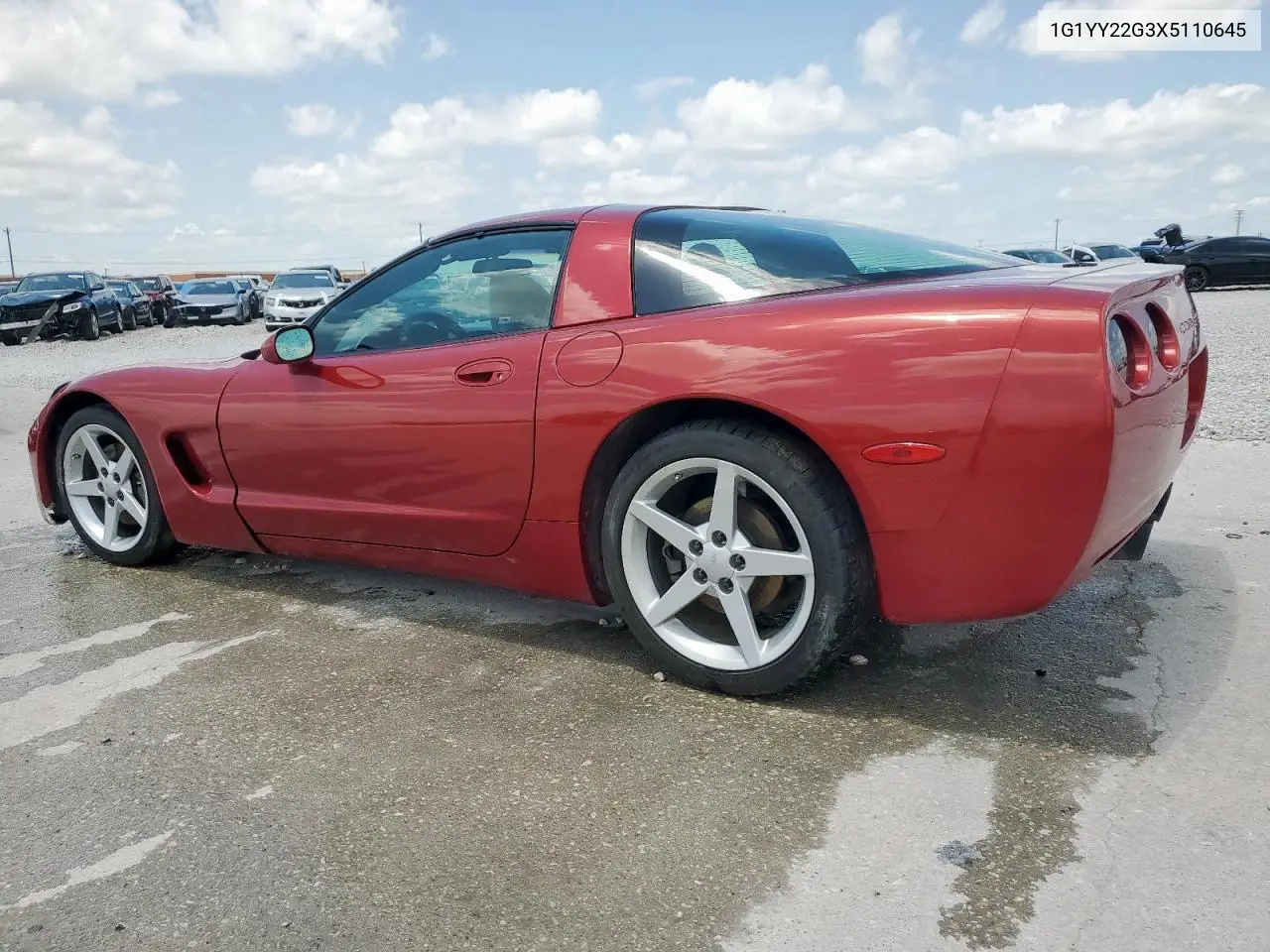 1999 Chevrolet Corvette VIN: 1G1YY22G3X5110645 Lot: 61863855