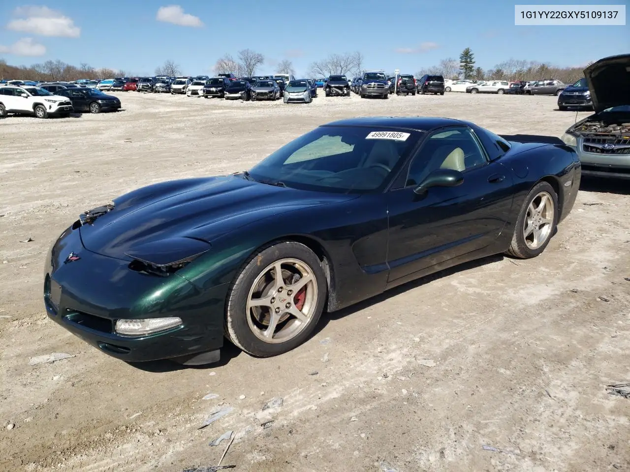 2000 Chevrolet Corvette VIN: 1G1YY22GXY5109137 Lot: 49991805