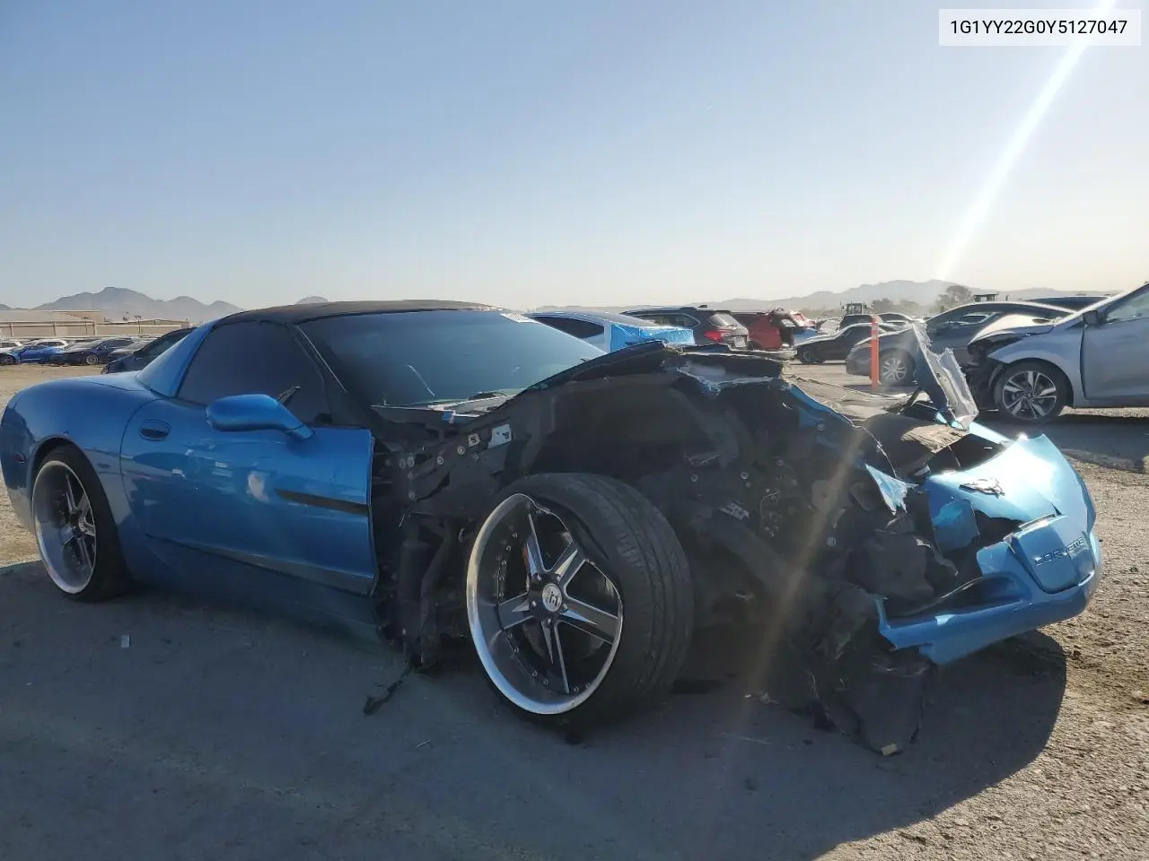 2000 Chevrolet Corvette VIN: 1G1YY22G0Y5127047 Lot: 51853185