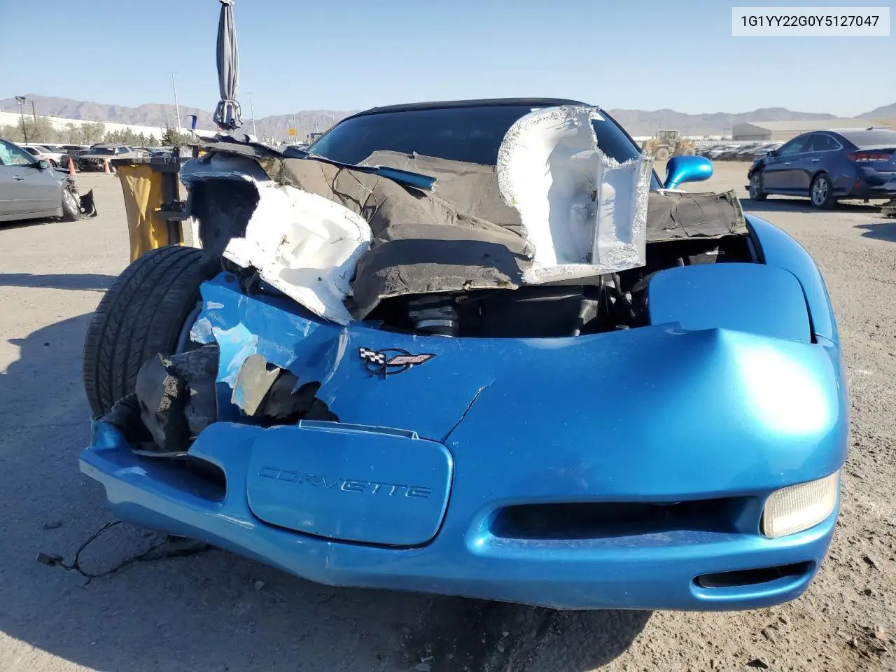 2000 Chevrolet Corvette VIN: 1G1YY22G0Y5127047 Lot: 51853185