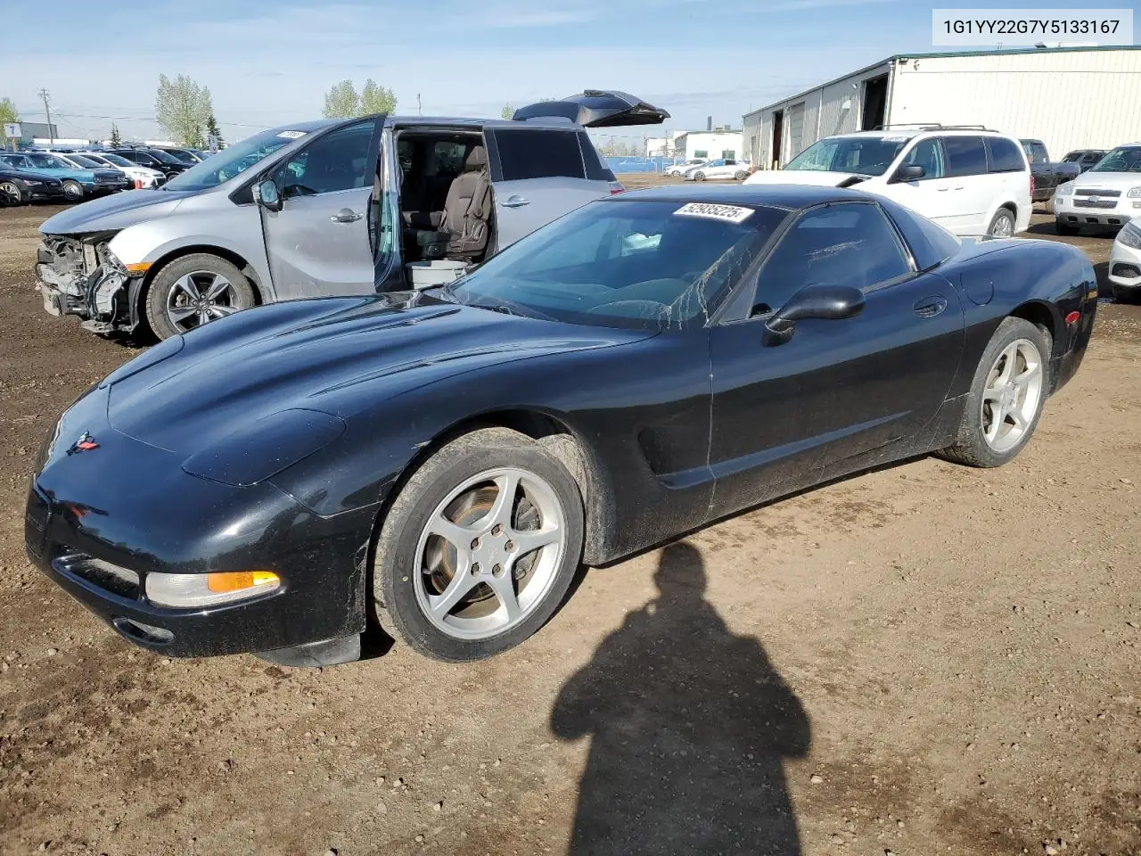 2000 Chevrolet Corvette VIN: 1G1YY22G7Y5133167 Lot: 52935225