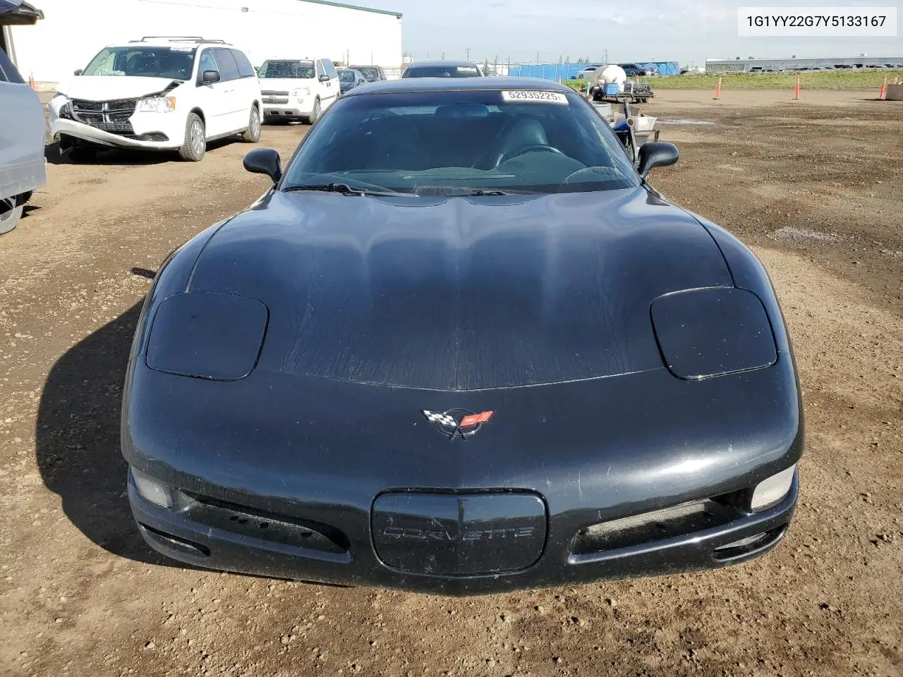 2000 Chevrolet Corvette VIN: 1G1YY22G7Y5133167 Lot: 52935225