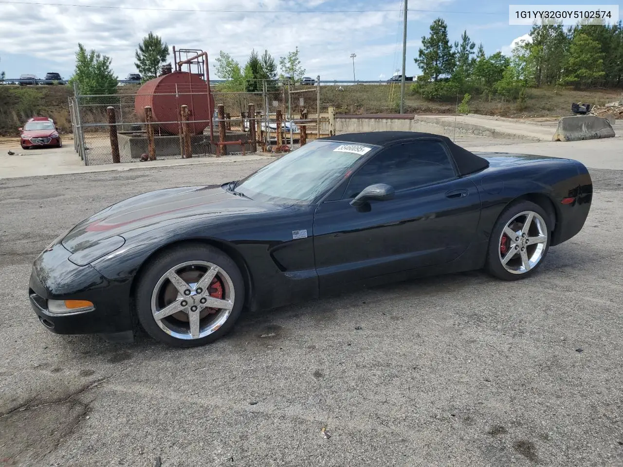 2000 Chevrolet Corvette VIN: 1G1YY32G0Y5102574 Lot: 55460095