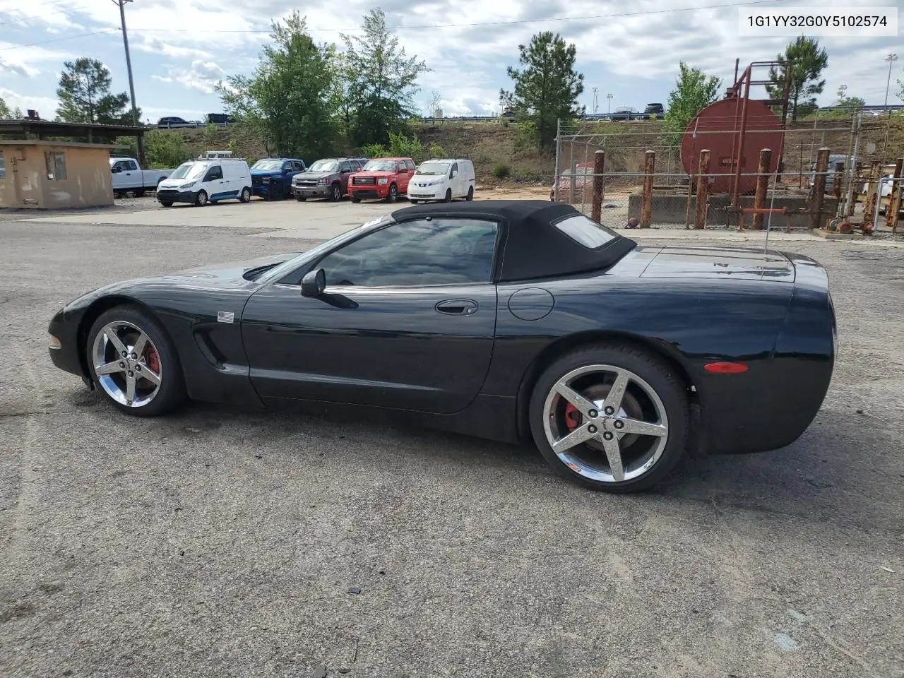 2000 Chevrolet Corvette VIN: 1G1YY32G0Y5102574 Lot: 55460095