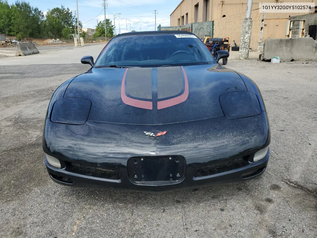 2000 Chevrolet Corvette VIN: 1G1YY32G0Y5102574 Lot: 55460095
