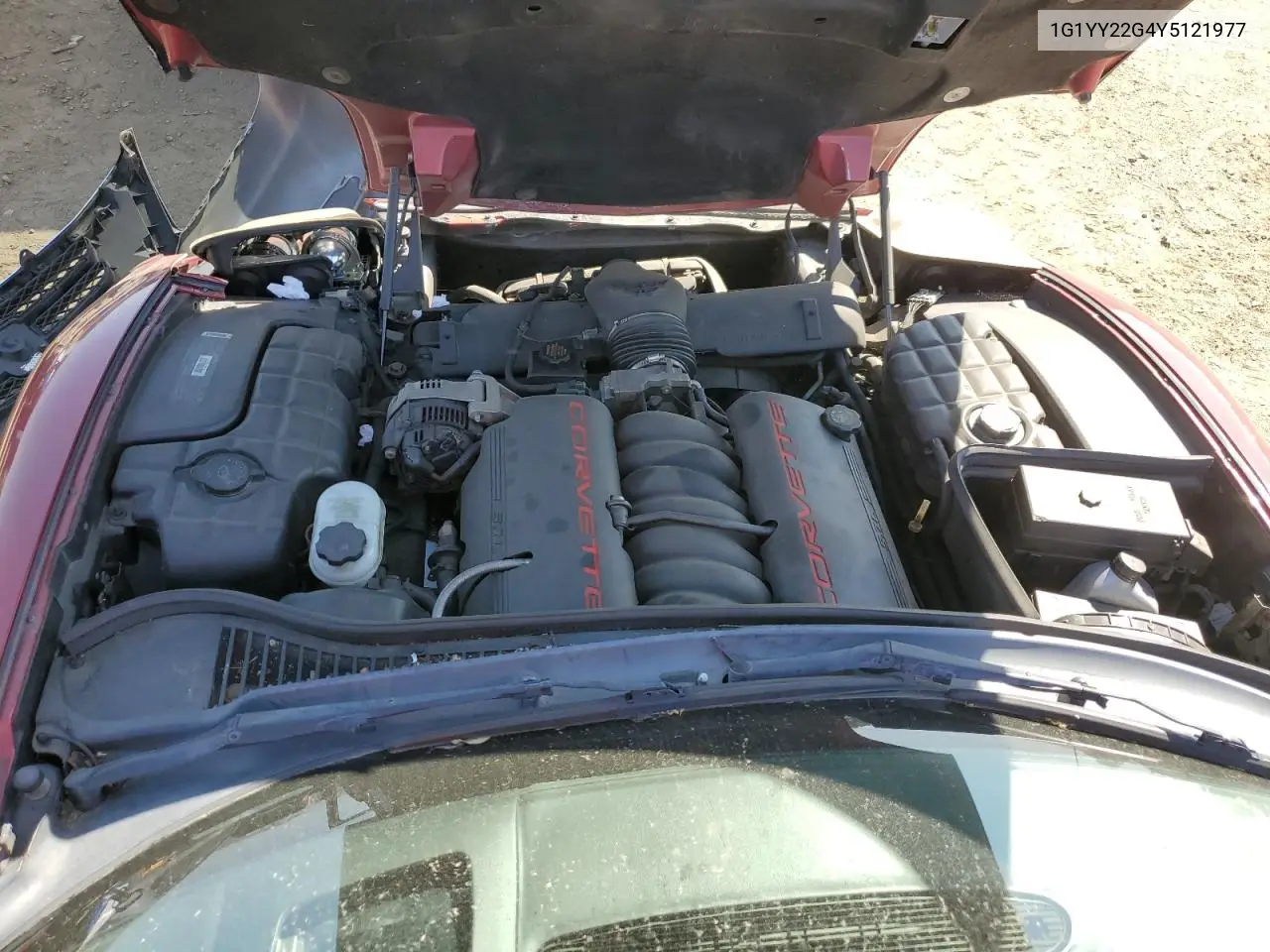 2000 Chevrolet Corvette VIN: 1G1YY22G4Y5121977 Lot: 55858985