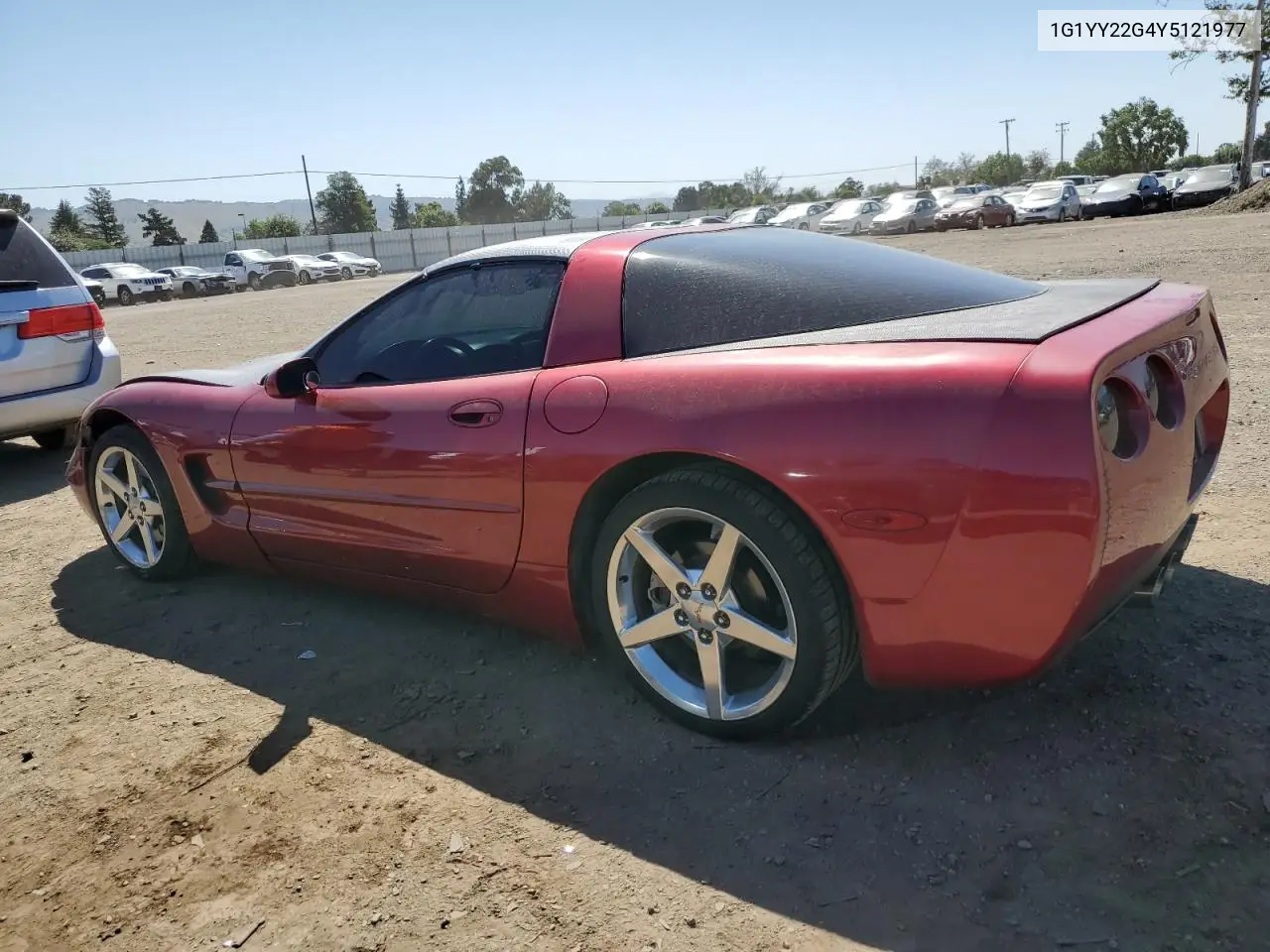 2000 Chevrolet Corvette VIN: 1G1YY22G4Y5121977 Lot: 55858985