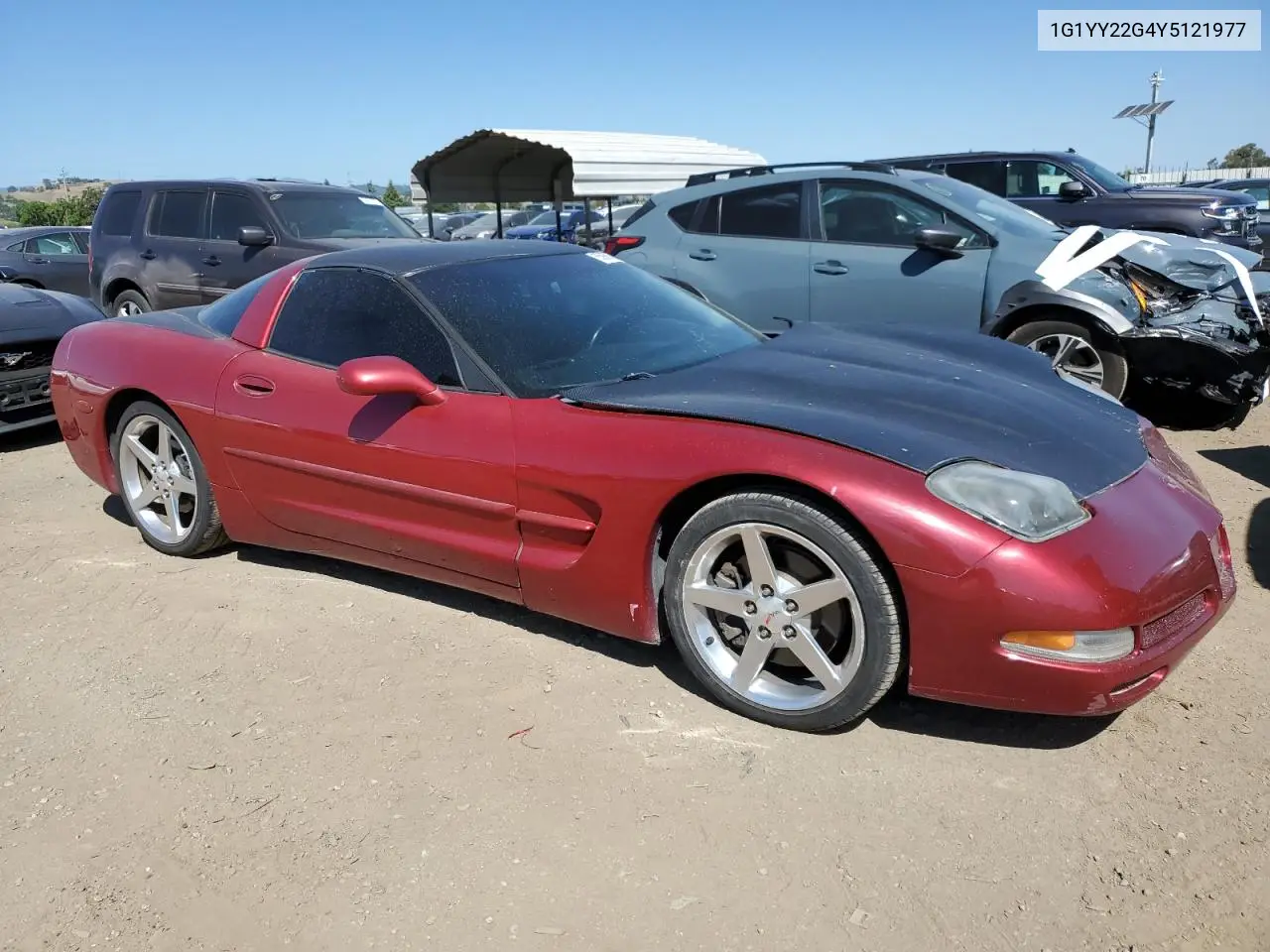 2000 Chevrolet Corvette VIN: 1G1YY22G4Y5121977 Lot: 55858985