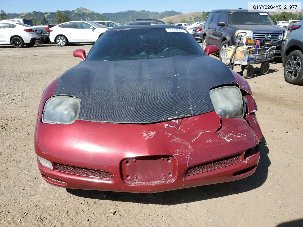2000 Chevrolet Corvette VIN: 1G1YY22G4Y5121977 Lot: 55858985