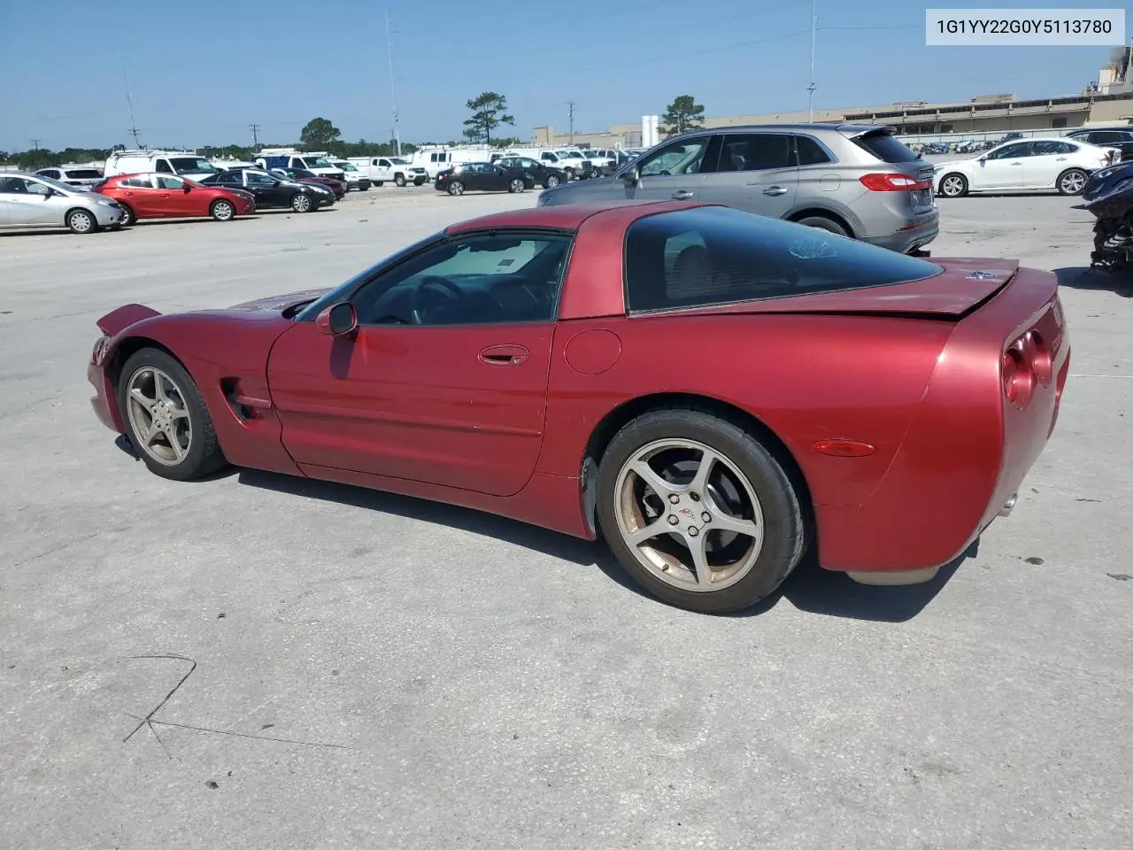2000 Chevrolet Corvette VIN: 1G1YY22G0Y5113780 Lot: 56396985