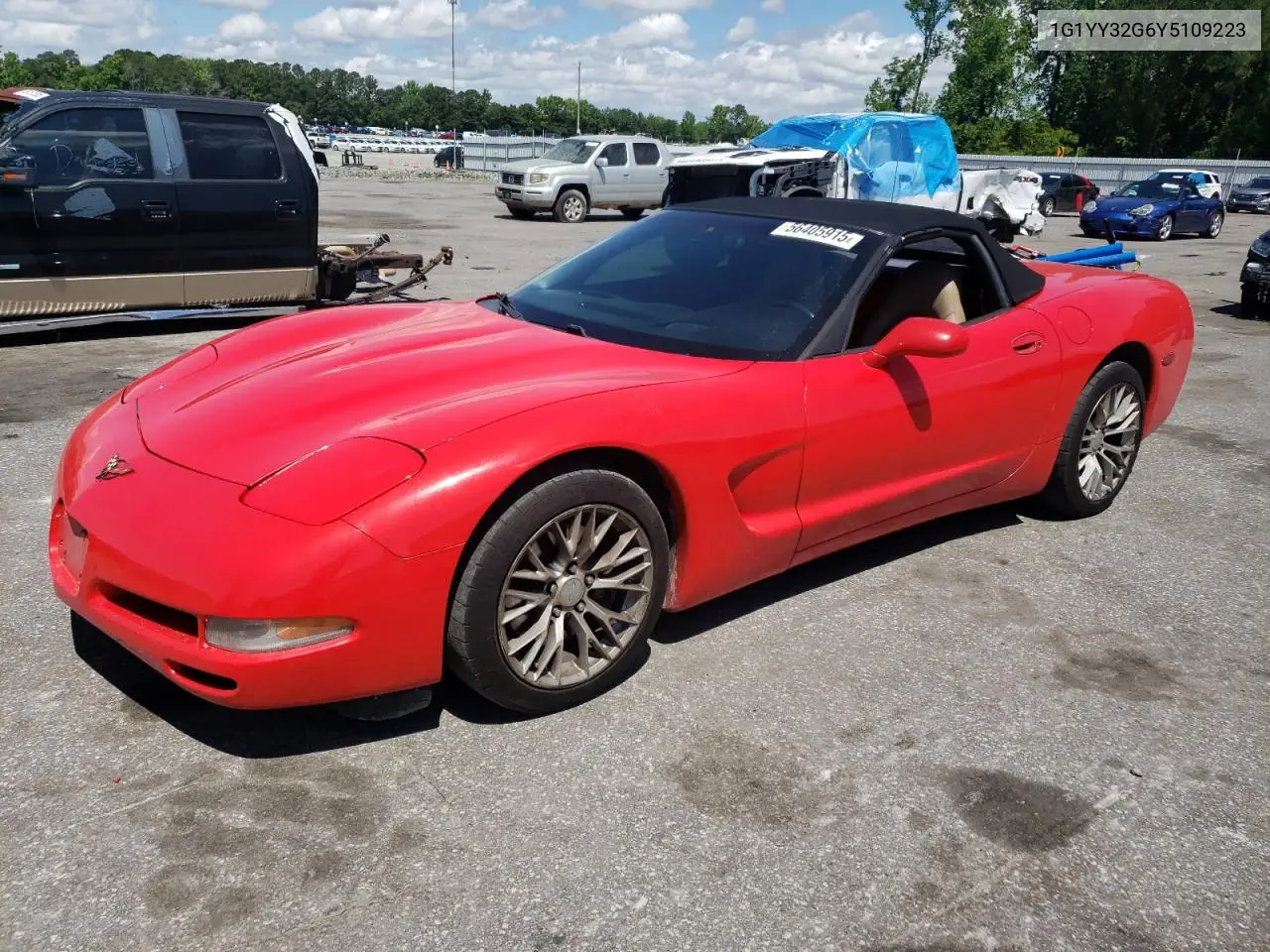 2000 Chevrolet Corvette VIN: 1G1YY32G6Y5109223 Lot: 56405915