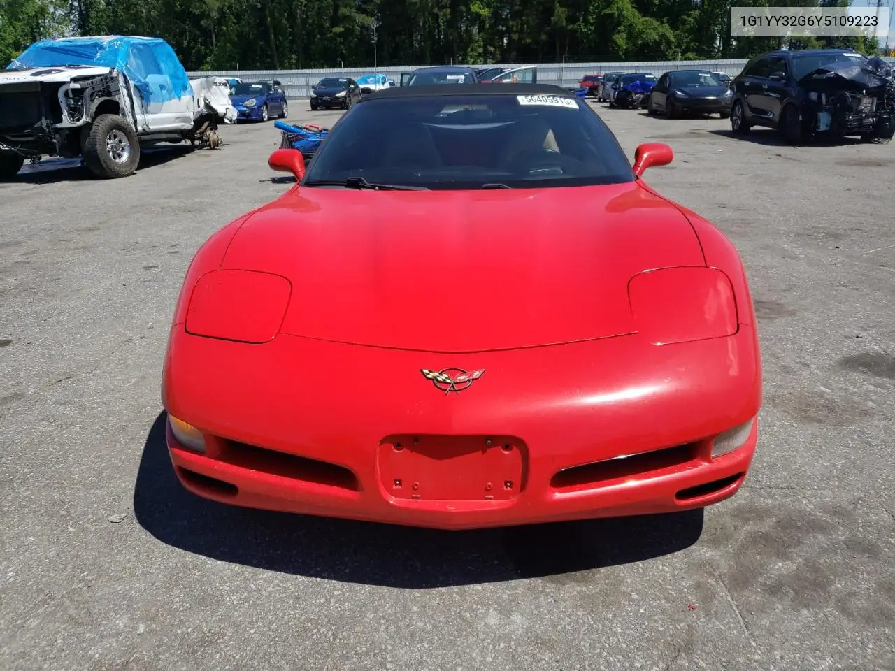 2000 Chevrolet Corvette VIN: 1G1YY32G6Y5109223 Lot: 56405915