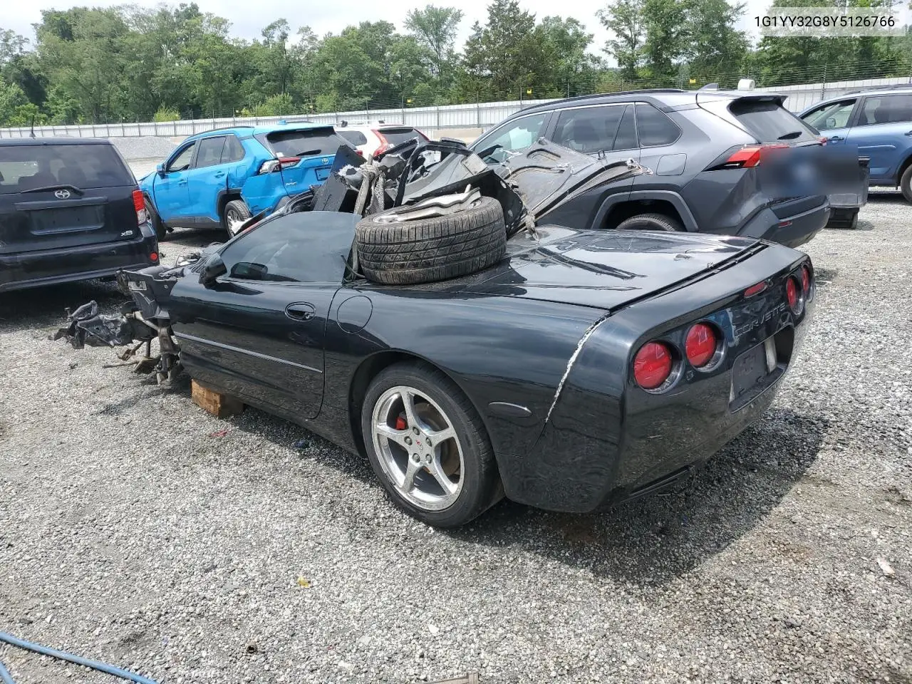 2000 Chevrolet Corvette VIN: 1G1YY32G8Y5126766 Lot: 59595095
