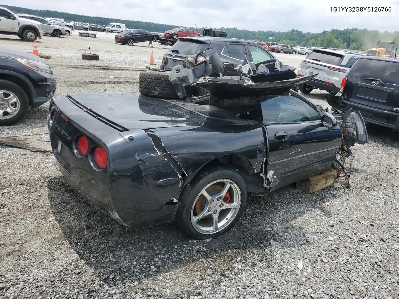 2000 Chevrolet Corvette VIN: 1G1YY32G8Y5126766 Lot: 59595095