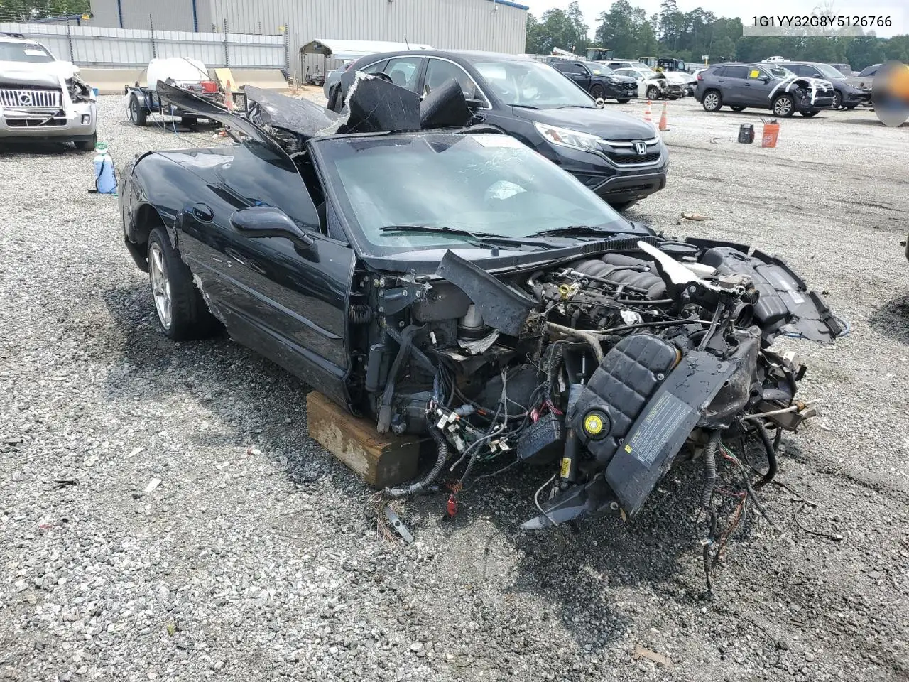 2000 Chevrolet Corvette VIN: 1G1YY32G8Y5126766 Lot: 59595095
