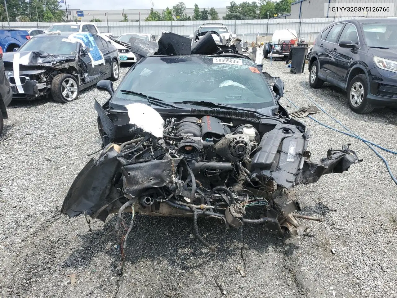 2000 Chevrolet Corvette VIN: 1G1YY32G8Y5126766 Lot: 59595095