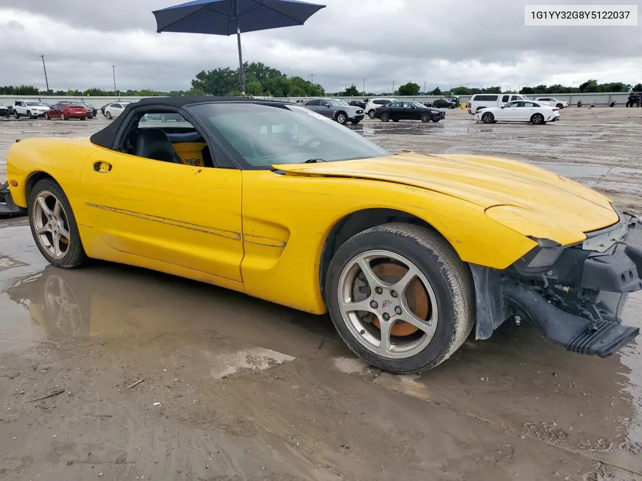 2000 Chevrolet Corvette VIN: 1G1YY32G8Y5122037 Lot: 60168295