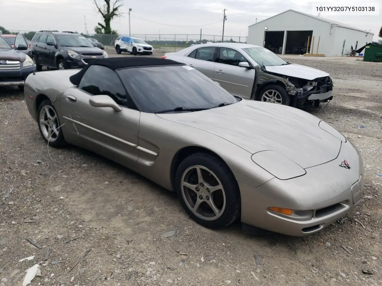 2000 Chevrolet Corvette VIN: 1G1YY32G7Y5103138 Lot: 60211655