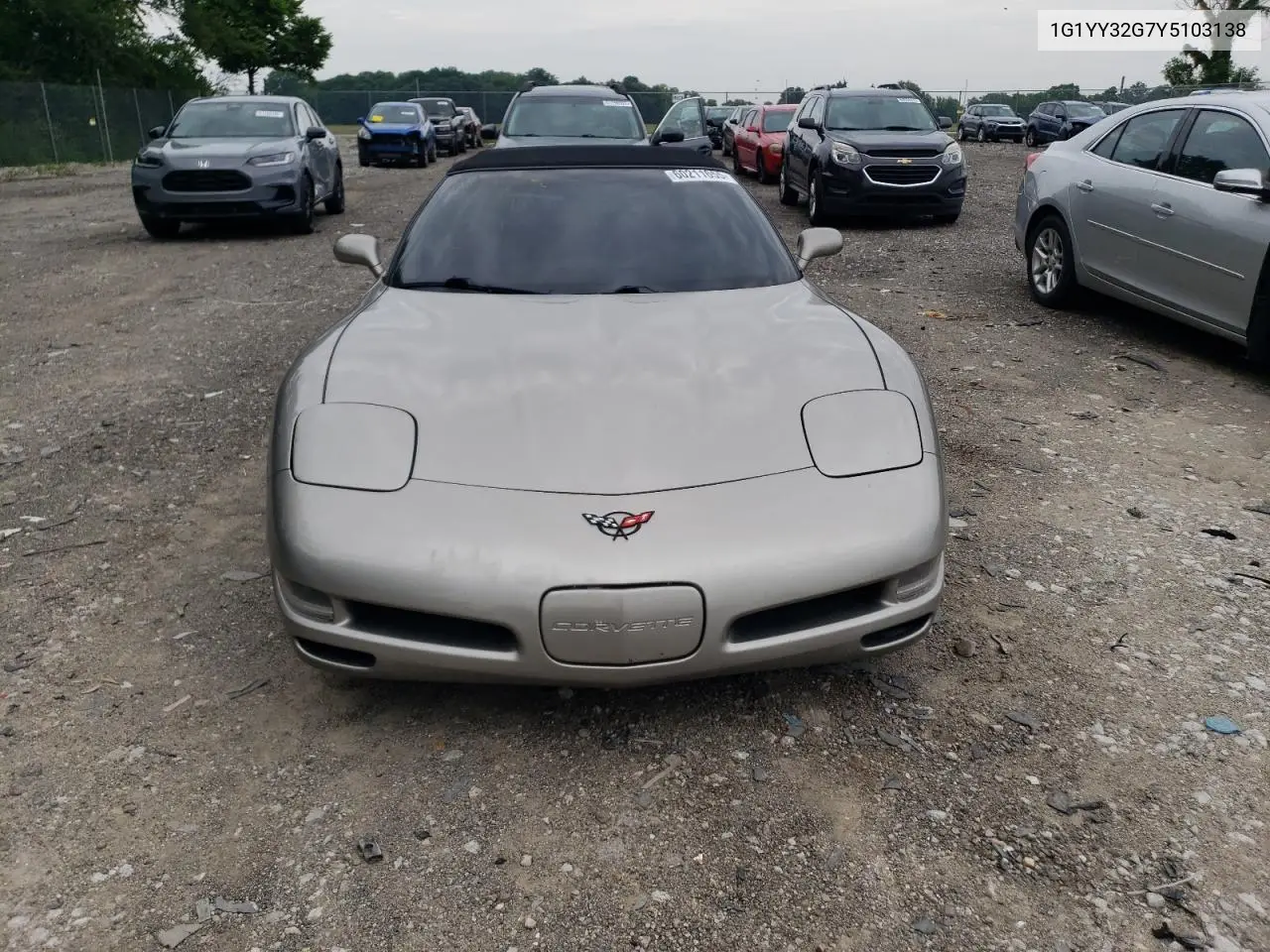 2000 Chevrolet Corvette VIN: 1G1YY32G7Y5103138 Lot: 60211655