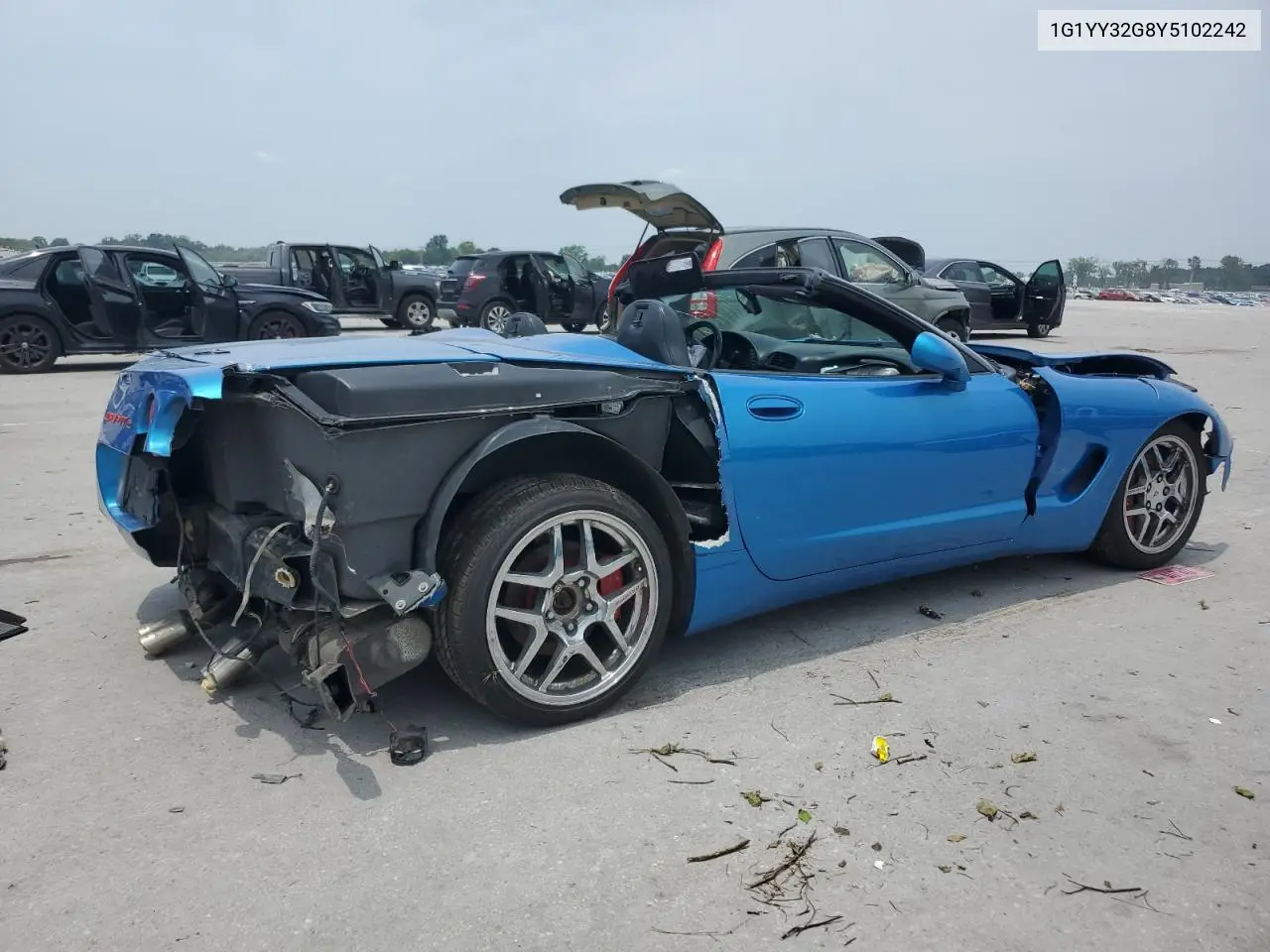 2000 Chevrolet Corvette VIN: 1G1YY32G8Y5102242 Lot: 60411855