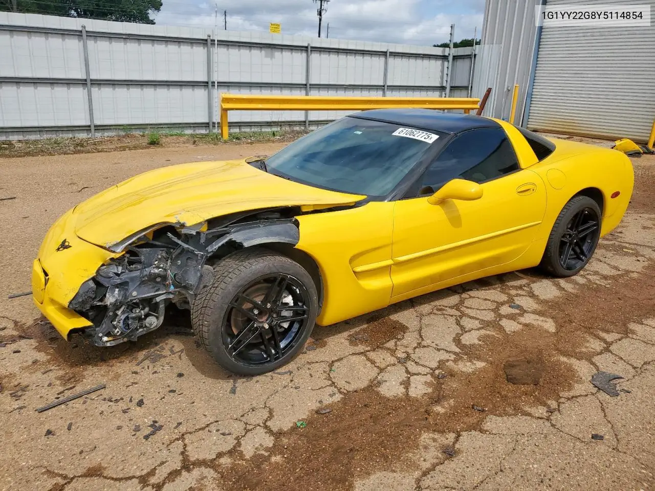 2000 Chevrolet Corvette VIN: 1G1YY22G8Y5114854 Lot: 61062775