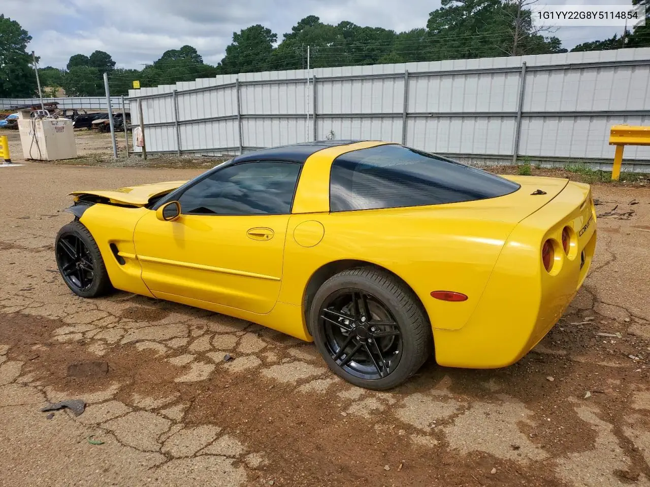 2000 Chevrolet Corvette VIN: 1G1YY22G8Y5114854 Lot: 61062775