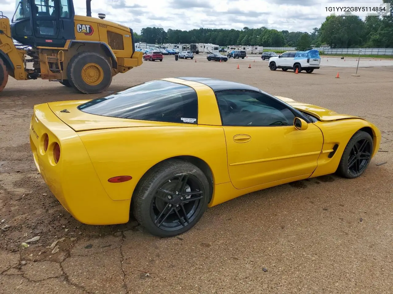 2000 Chevrolet Corvette VIN: 1G1YY22G8Y5114854 Lot: 61062775