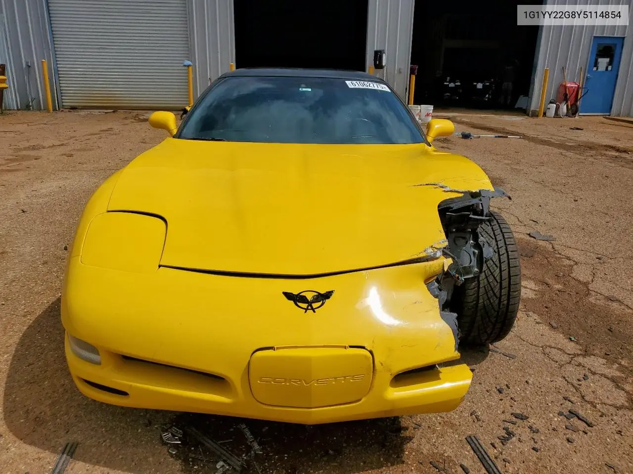 2000 Chevrolet Corvette VIN: 1G1YY22G8Y5114854 Lot: 61062775