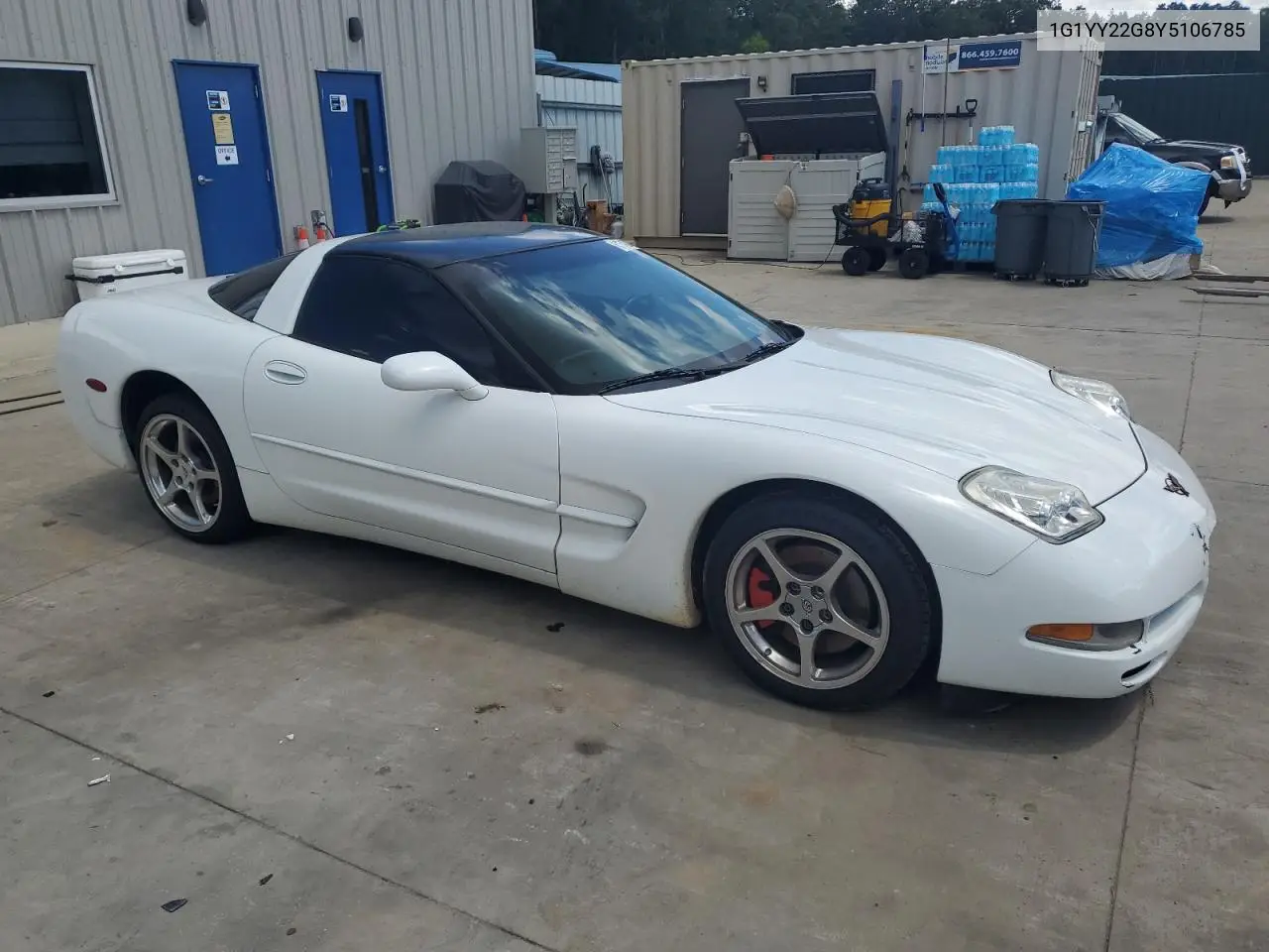 2000 Chevrolet Corvette VIN: 1G1YY22G8Y5106785 Lot: 61640045